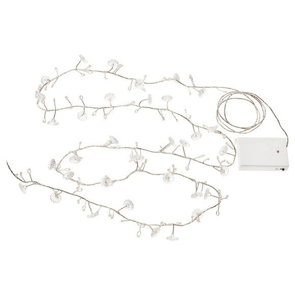 IKEA STRÅLA LED Light Chain Flowers With 140 Lights 605.028.38 - Picture 4 of 5